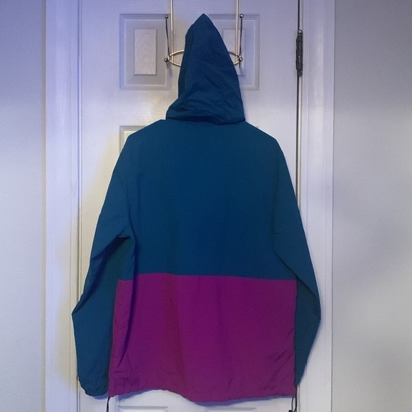 No Boundaries Multi-Color Rain Jacket Size S 34-36 #60 - Picture 4 of 12